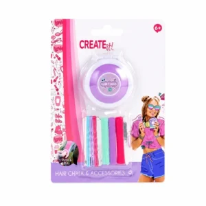 Create It! Hairchalk And Hair Accesoires Lila
