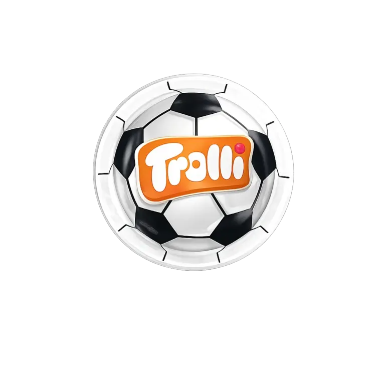 Trolli 4D snoep voetbal met zure vulling