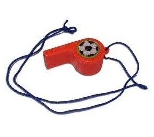 Voetbal fluitje