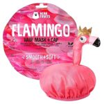 Bear Fruits Flamingo Haarmasker met Douchekap
