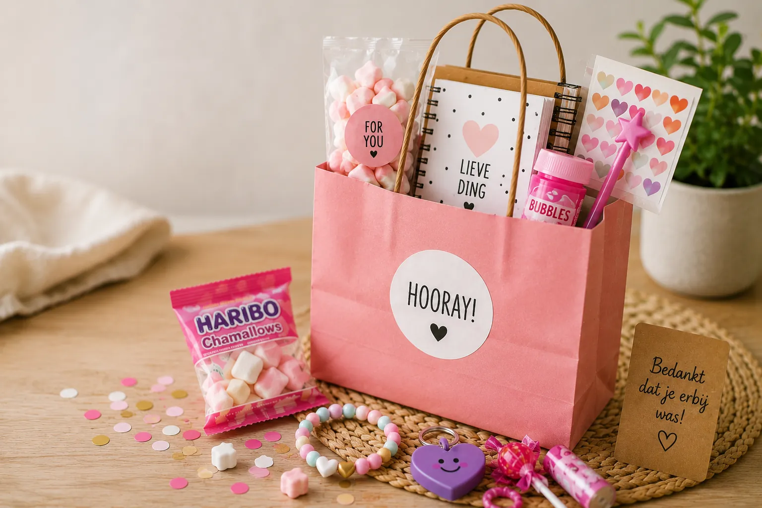 Je bekijkt nu Goodiebag maken: inspiratie, tips en de leukste vulling