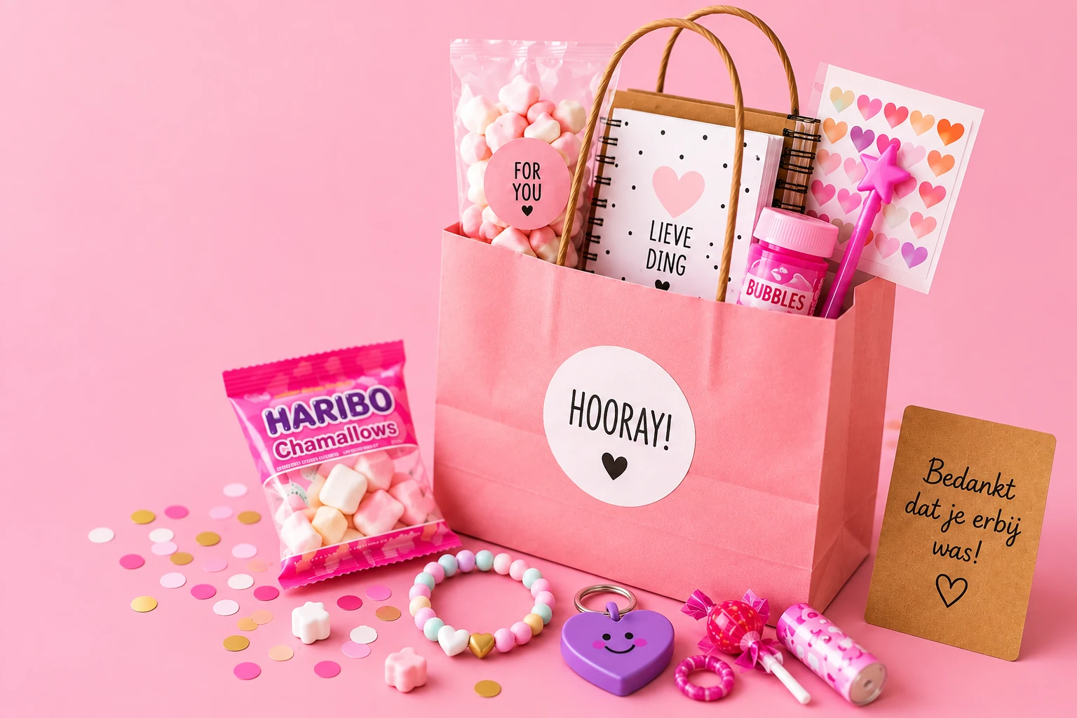 Je bekijkt nu Goodiebag maken: inspiratie, tips en de leukste vulling