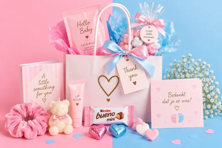 Lees meer over het artikel Babyshower bedankjes: originele ideeën voor je gasten