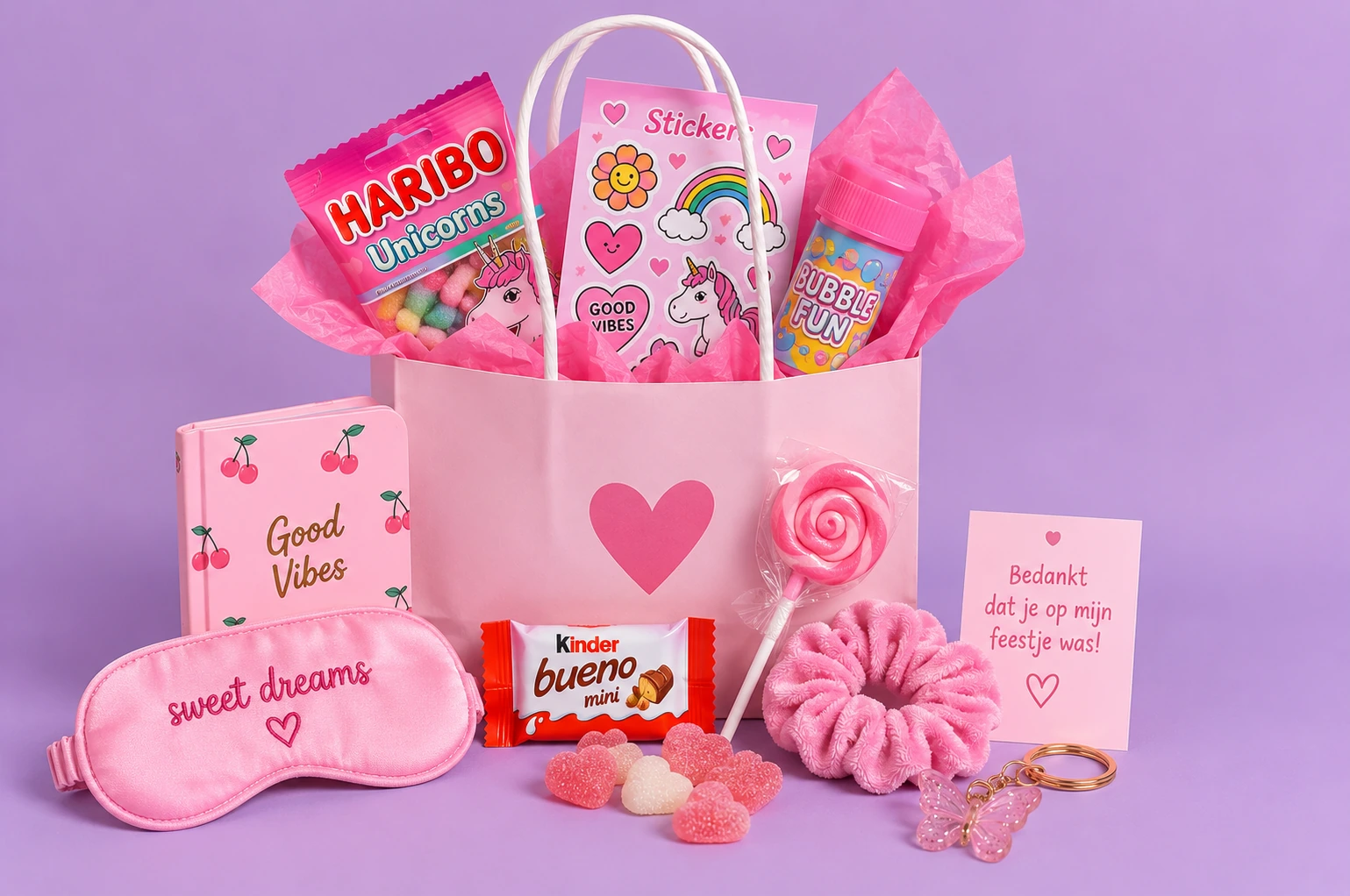 Je bekijkt nu Goodiebag voor een kinderfeestje samenstellen