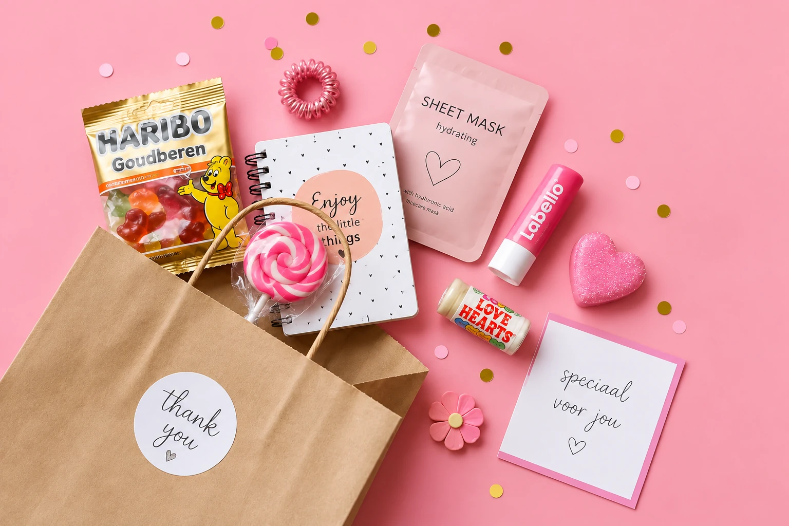 Je bekijkt nu Goodiebag maken:stel jouw perfecte tasje zelf samen